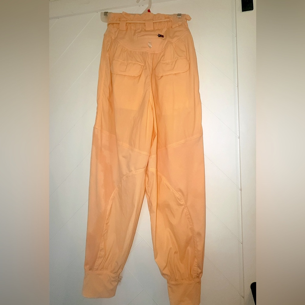 Free People Movement Free Climb Trekker Harem joggers coral peach snap ankles XS - Picture 8 of 11